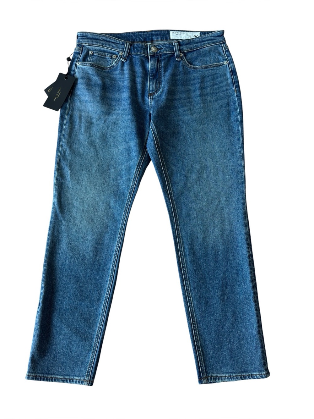 Rag & Bone Dre Low-Rise Slim Boyfriend Jeans Size 28 in Julienne